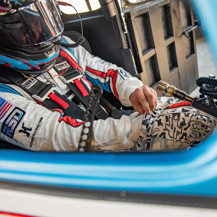 Sublimated Rollie Watch SFI Race Gloves