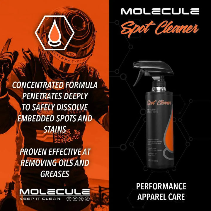 Molecule Stain Remover for Race Suits