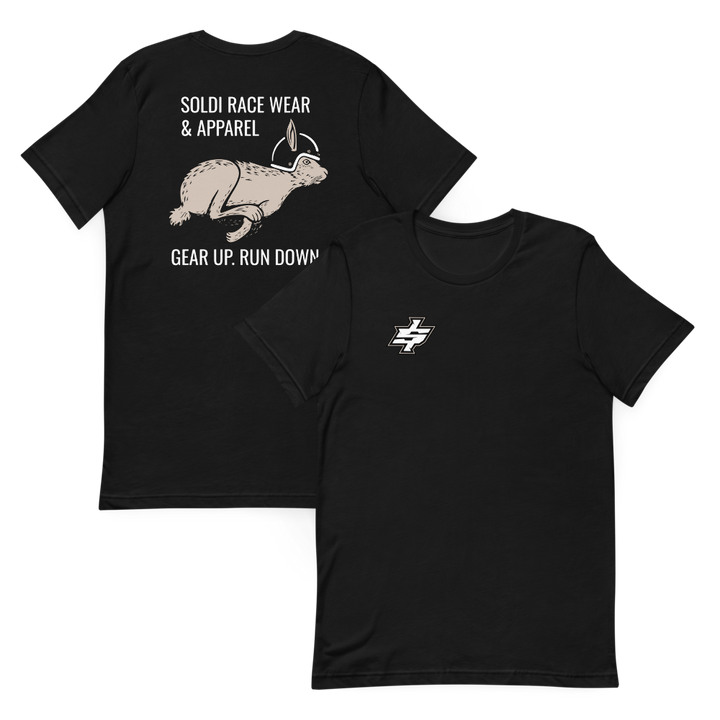 Gear Up. Run Down. Soldi Race Shirt - DTF